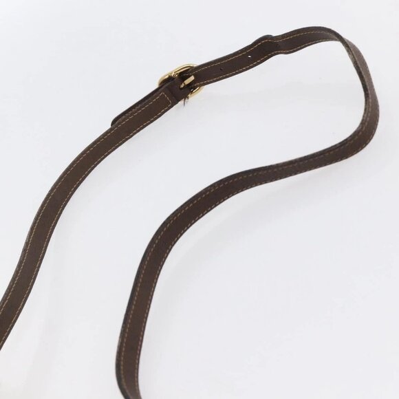 GUCCI GG Supreme Web Sherry Line Bag PVC Beige Gold 56 02 087 Auth BA7251 - Picture 9 of 16